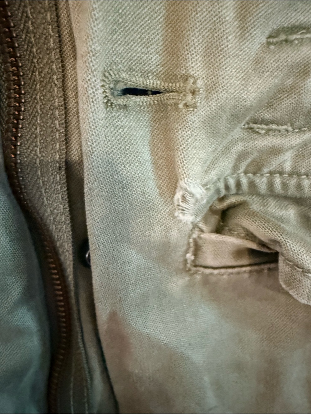 Denim & Supply Ralph Lauren Olive Utility Jacket with Embroidered Beaded size L - Picture 5 of 6